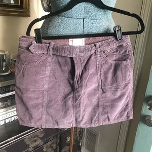 Urban Outfitters Purple Corduroy Skirt! NWT! Sz 13